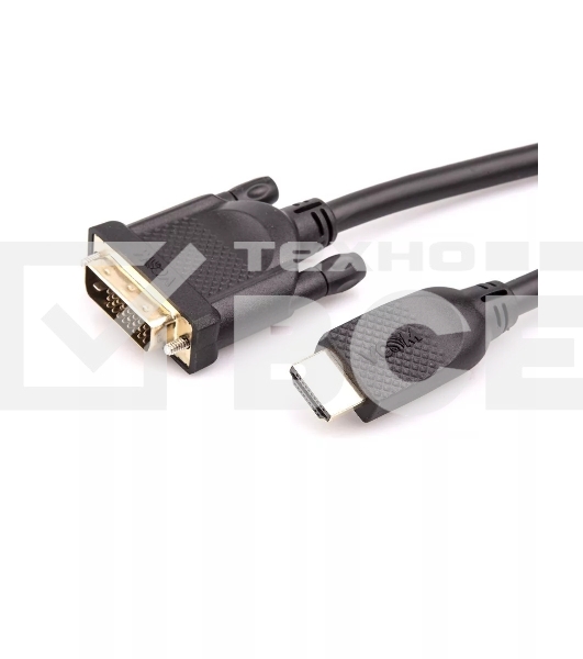 Кабель HDMI-DVI 1.5M CG484G-1.5M VCOM