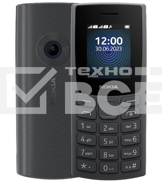 Мобильный телефон NOKIA 110 TA-1567 DS EAC угольный