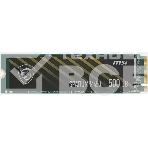 Накопитель SSD MSI 500GB SPATIUM M371 M.2(22x80mm), NVMe, PCIe 3.0 x4, 3D TLC, R/W 2200/1150, IOPs 60 000/200 000, TBW 110, DWPD 0.12, фото 1