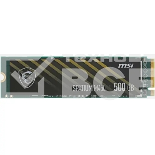 Накопитель SSD MSI 500GB SPATIUM M371 M.2(22x80mm), NVMe, PCIe 3.0 x4, 3D TLC, R/W 2200/1150, IOPs 60 000/200 000, TBW 110, DWPD 0.12