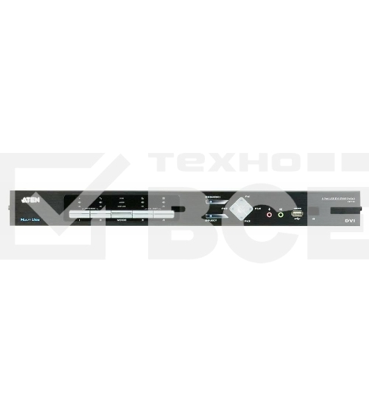 Переключатель KVM 4 портовый ATEN 4-Port USB DVI Multi-View KVMP Switch