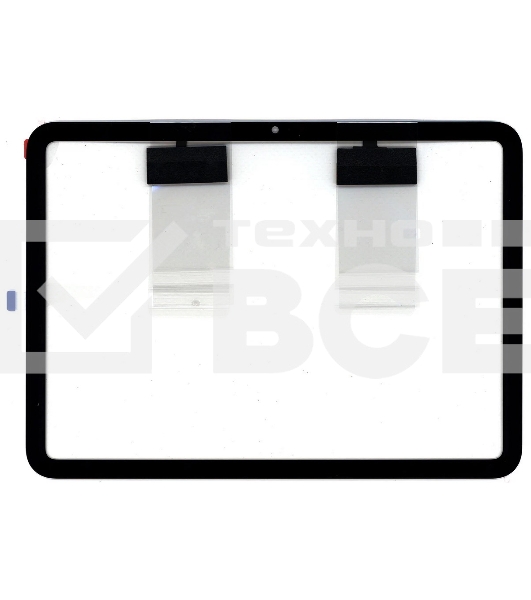 Сенсорное стекло (тачскрин) для Apple iPad 10.9 2022 (A2757, A2777), черное