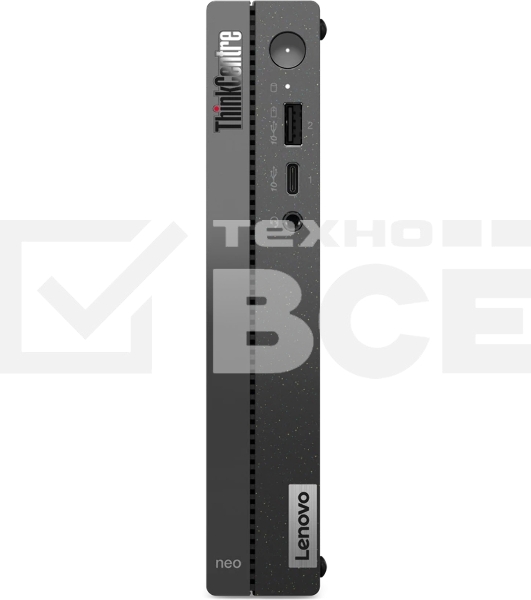 Компьютер Мини ПК Lenovo ThinkCentre Neo 50q G4 Tiny [12LN003LGP] (КЛАВ.РУС.ГРАВ.) black {i3-1215U(1.2Ghz)/8Gb/512GB SSD/VESA/DOS/k+m.rus}
