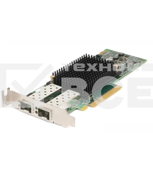 Адаптер HBA DELL Emulex LPe31002 Dual Port FC16 Fibre Channel HBA, PCIe Low Profile, Customer Kit, V2 (including FC16 trancievers x 2)