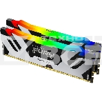 Оперативная память Kingston Fury Renegade, DDR5, 32GB (2x16GB), 7600MHz, CL38, с радиатором, RGB, серебристый/черный, фото2
