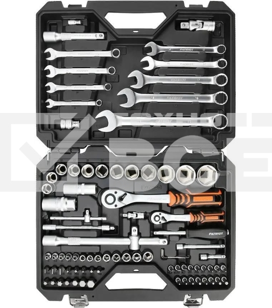 Набор инструментов Patriot SSP-82 82 предмета (жесткий кейс)