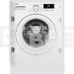 Встраиваемая стиральная машина Weissgauff WMI 6147 Inverter Steam класс:A+++, загрузка до 7кг, отжим:1400об/мин, белый, фото 1