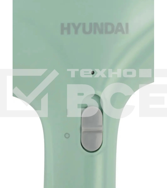 Отпариватель Hyundai H-HS02265 мятный/белый, 1200 Вт, 17 г/мин, 100 мл