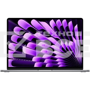 Ноутбук APPLE MacBook Air 15 Space Grey (M3/16Gb/512Gb SSD/MacOS) (MXD13LL/A) нужен переходник на EU