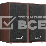 Колонки Genius SP-HF180, 2.0, 2 x 3W, USB-power, Wood, фото5
