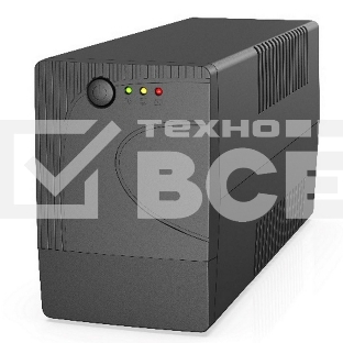 Источник бесперебойного питания (ИБП) Raskat HI-850VA 850VA, 510Вт, 2хIEC320