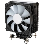 Кулер для процессора Eurocase 4PI120ARGB черный, 120 мм, алюминий/медь, 1800 об/мин, 36 дБ, 4 pin, 180 Вт, 157 мм, фото3