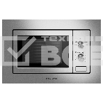 Микроволновая печь встраиваемая Maunfeld MBMO820MS03 нержавеющая сталь, 20 л, 1250 Вт, переключатели - поворотный механизм, фото 1