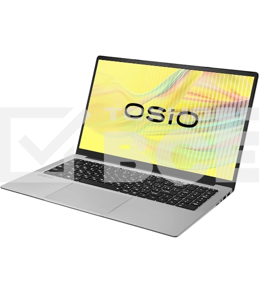 Ноутбук Osio FocusLine F160a-010 серый Ryzen 7 5700U 16Gb SSD1Tb 16.1