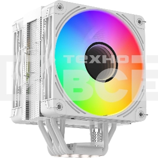 Кулер для процессора Bloody BD-AC230-ARGB1 ARGB белый, 120 мм, алюминий/медь, 1600 об/мин, 32 дБ, 4 pin, 230 Вт, 154 мм
