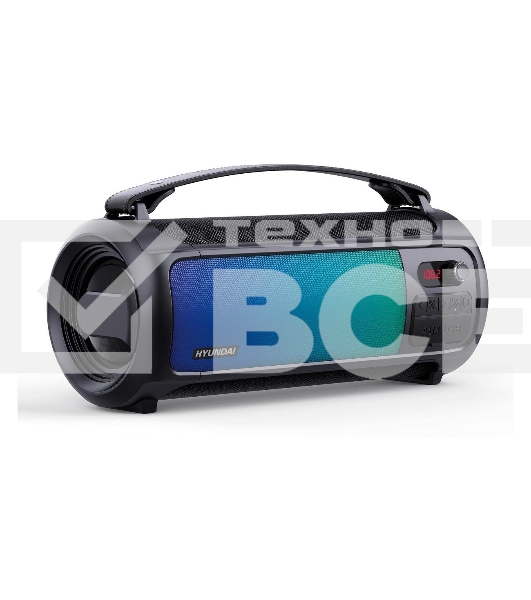 Портативная колонка Hyundai H-PS1025 черный 40W 2.0 BT 10м 3000mAh