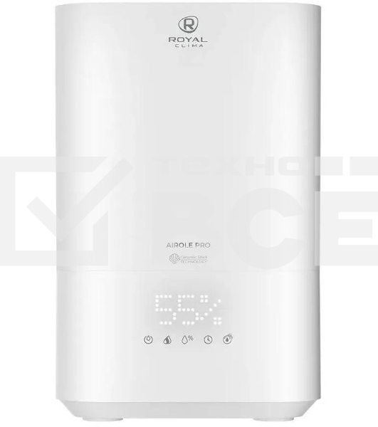 Увлажнитель воздуха ультразвуковой Royal Clima RUH-ARP450/5.0E-WT 22Вт белый