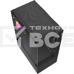 Компьютерный корпус Accord ACC-285-02B черный без БП mATX 1x120мм 1xUSB 2.0 1xUSB 3.0 1xUSB3.1 audio, фото2