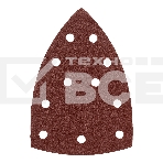 Треугольник абразивный Denzel на ворc. подложке под 