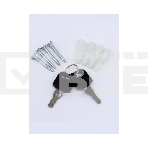 Диспенсер бумажных полотенец Puff 5615, хром мат., антивандальный с ключом, фото9