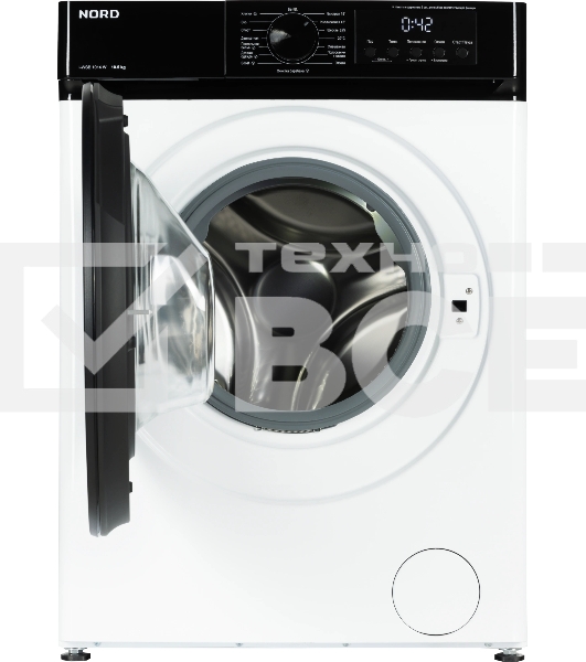 Стиральная машина NORD i-WSB 1014 W белый, загрузка фронтальная 10.5 кг, 1400 об/мин, класс: А+++