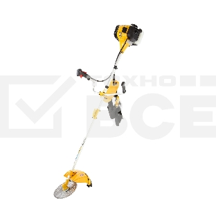 Триммер бензиновый Denzel DGT-520S, 52см3, 3 л.с., разъемная штанга, состоит из 2 частей