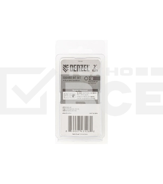 Набор бит Denzel S2x2', 5 шт.