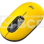 Мышь беспроводная Logitech POP Mouse желтый, 4000 dpi, Bluetooth, кнопки - 4, фото5