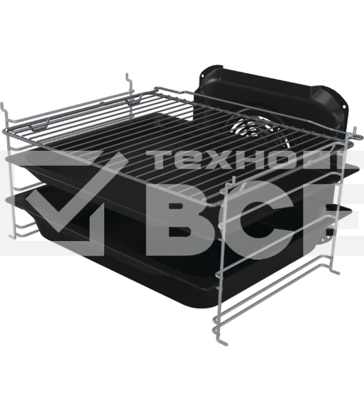 Плита Комбинированная Gorenje GK5C41SF серый (стеклянная крышка) реш.чугун