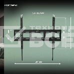 Кронштейн для телевизора Hyundai GL-T3 черный 32'-85' макс.50кг настенный наклон, фото15