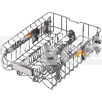 Встраиваемая посудомоечная машина Krona WESPA 45 BI V2, фото8