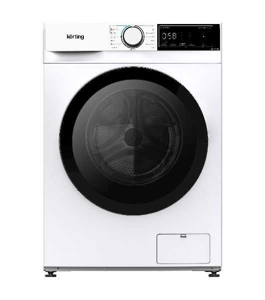Стиральная машина Korting KWD 53IT14107 белый, загрузка фронтальная 10 кг, 1400 об/мин, класс A