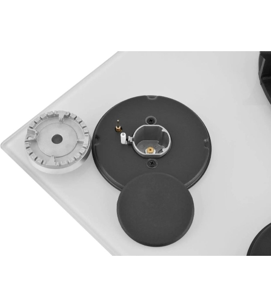 Варочная панель газ ZUGEL ZGH452W, белая