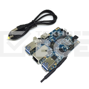 Микрокомпьютер Orange PI 3 2Gb + 8Gb EMMC, Android 7, с кабелем питания. (44286)