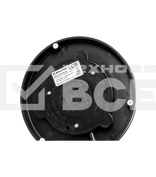 Чайник электрический BRAYER BR1022 2200Вт.1,7 л, STRIX, стальной, термометр.
