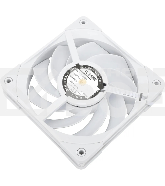 Вентилятор для корпуса Thermalright TL-B12-W белый, 120 мм, 2150 об/мин, 28.1 дБ, 4 pin