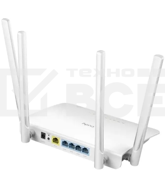 Роутер беспроводной Cudy WR1300 AC1200 10/100/1000BASE-TX/Wi-Fi белый