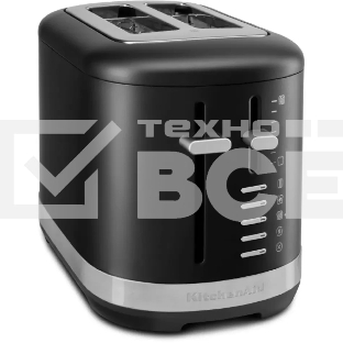 Тостер KitchenAid 5KMT2109EBM, черный матовый, на 2 тоста