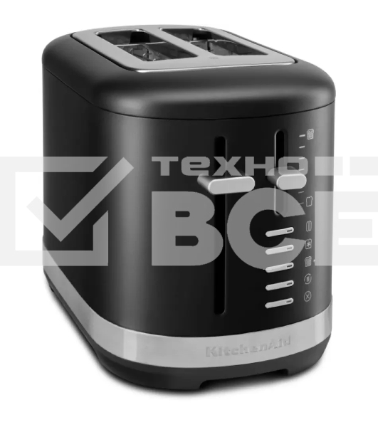 Тостер KitchenAid 5KMT2109EBM, черный матовый, на 2 тоста