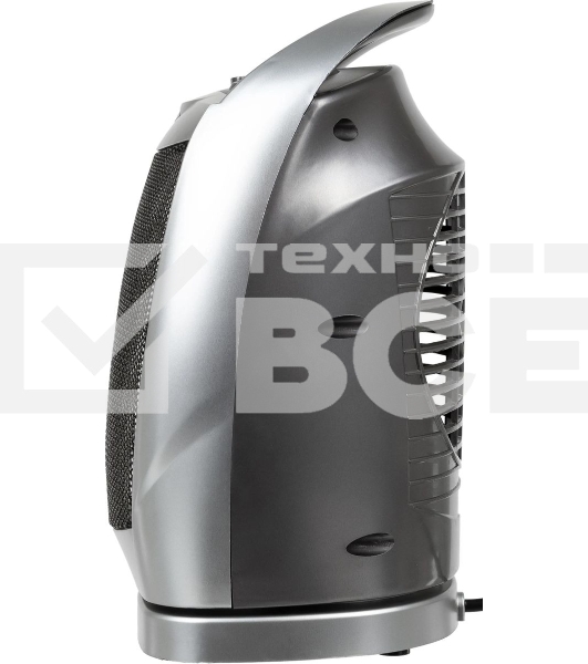 Тепловентилятор Centek CT-6021 серый/черный, 750/1500 Вт, 15 м2, термостат