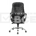Кресло руководителя Бюрократ T-9950/BLACK черный, кожа, крестовина хром, фото13