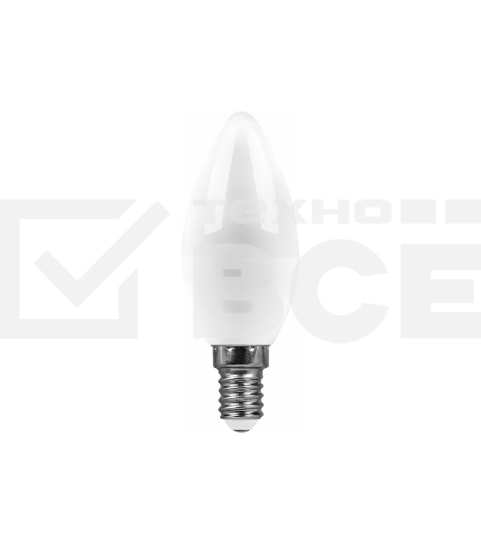 Лампа светодиодная SAFFIT SBC3711 (55171) 11 вт E14 дневной матовая свеча