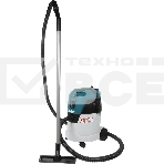 Строительный пылесос Makita VC2512L серый, 1000 Вт, уборка сухая/влажная, пылесборник мешок/контейнер, 25 л, фото 1