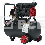 Компрессор поршневой P.I.T. PAC24-C1 безмасляный 110л/мин 24л 600Вт черный/красный, фото2