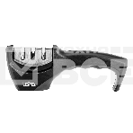 Ножеточка LARA LR05-03 съемный блок, 3 точильных полотна, пластик ABS, фото 1