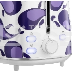 Тостер Kitfort КТ-6863 1080Вт белый/фиолетовый, фото5