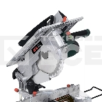 Профессиональная торцовочная пила KLPRO KLGK1512 (1900Вт, 4500об/мин, 255мм, диск по дереву в комплекте), фото2