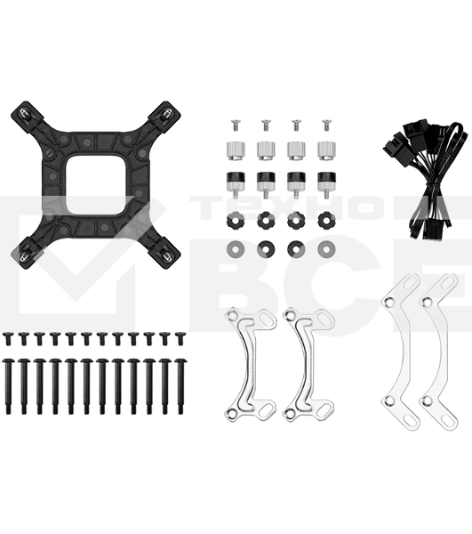 Система жидкостного охлаждения DeepСool LE360 V2 черный (R-LE360-BKAMMC-G-2)