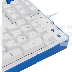 Клавиатура беспроводная Redragon Faye Pro RU,RGb,бел/син,BT+2.4G,гаскет 1, фото7