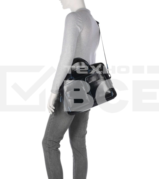 Сумка Piquadro Blue Square CA2849B2/N черный натур.кожа